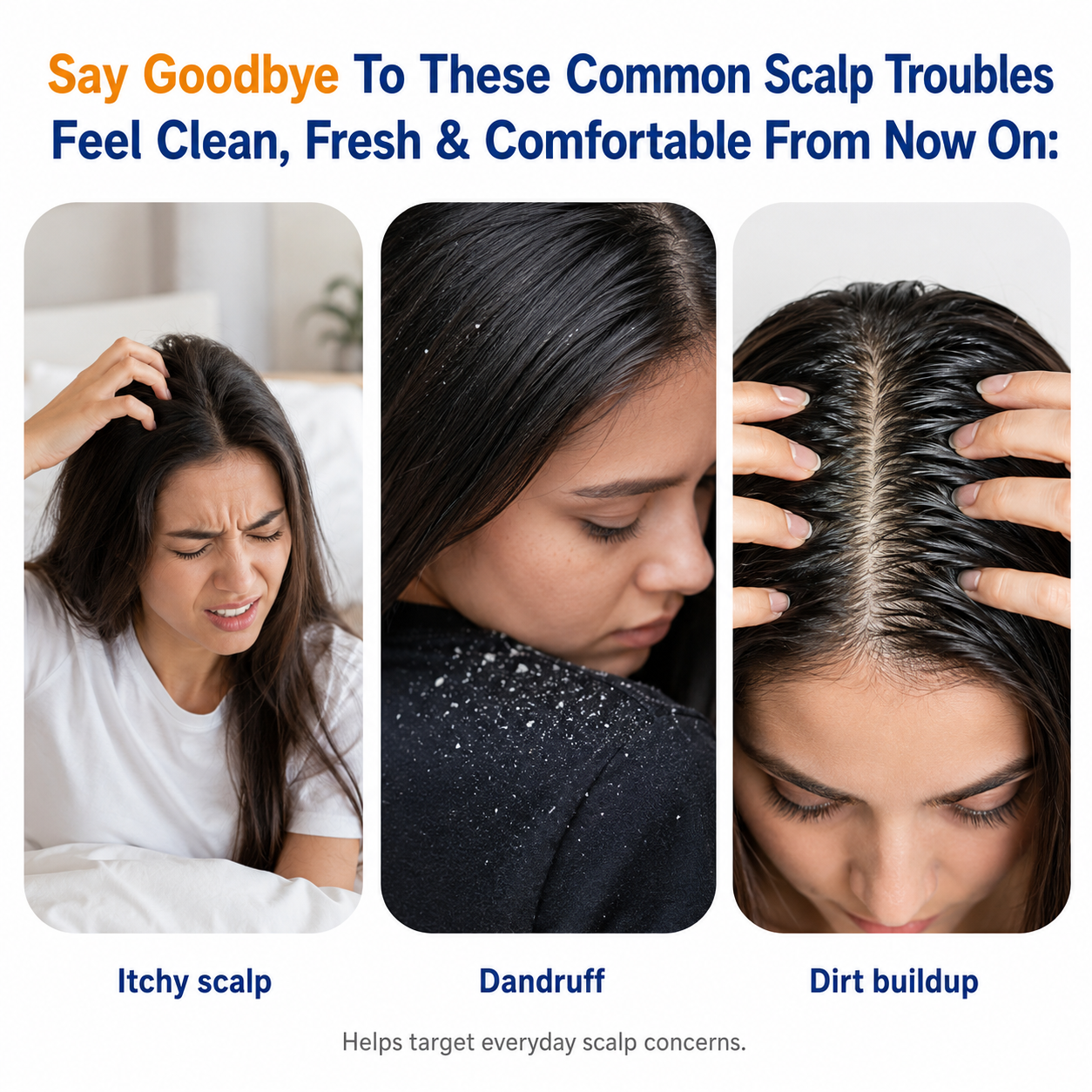 Root Relief Stainless Steel Scalp Cleansing Comb