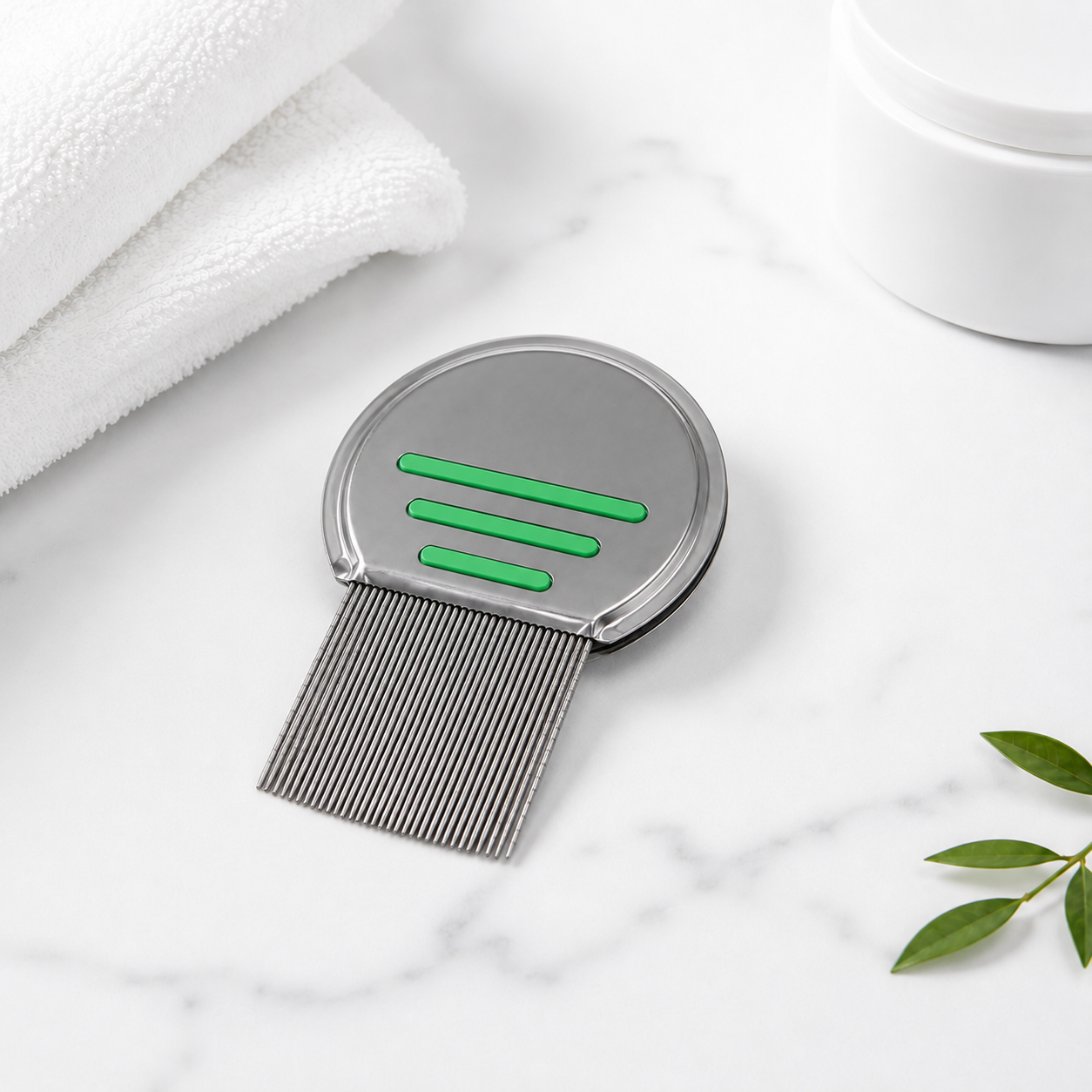 Root Relief Stainless Steel Scalp Cleansing Comb